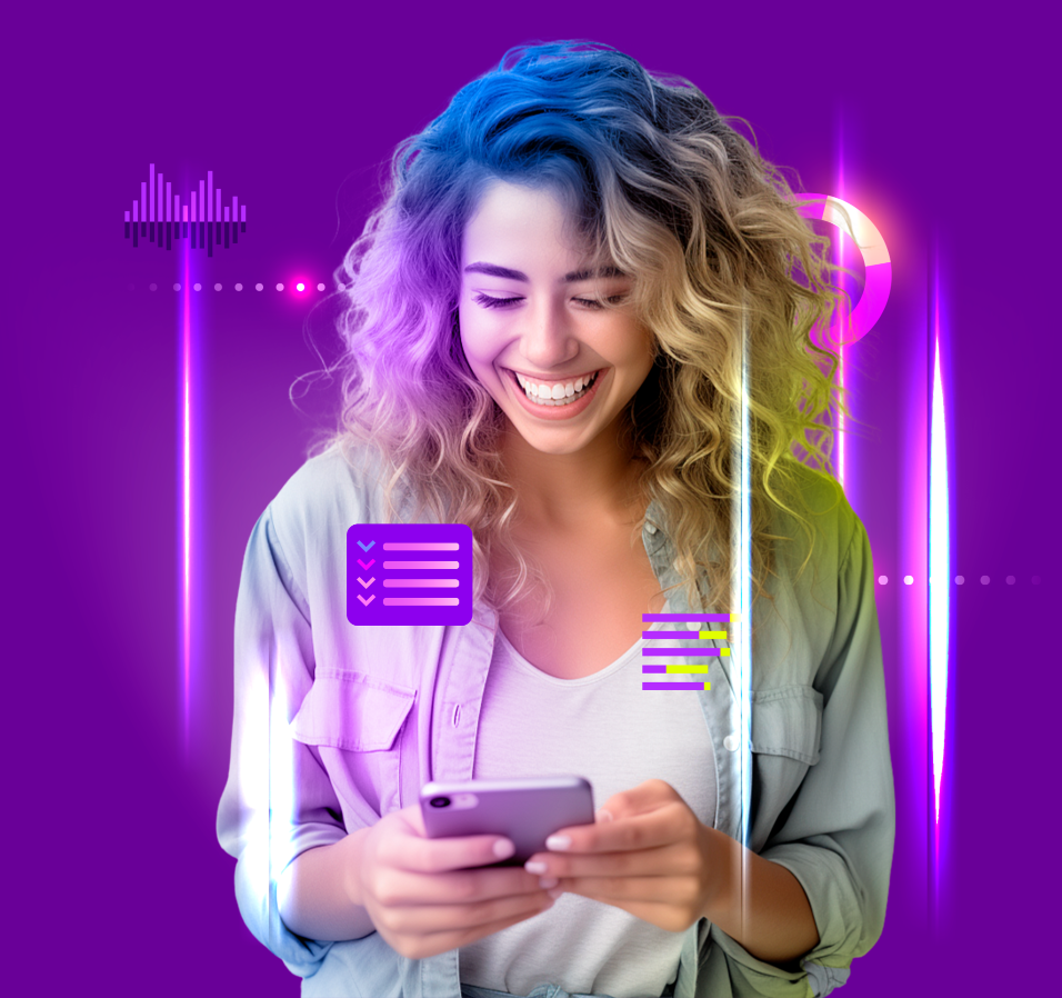 A plataforma mais completa de experiência do cliente.